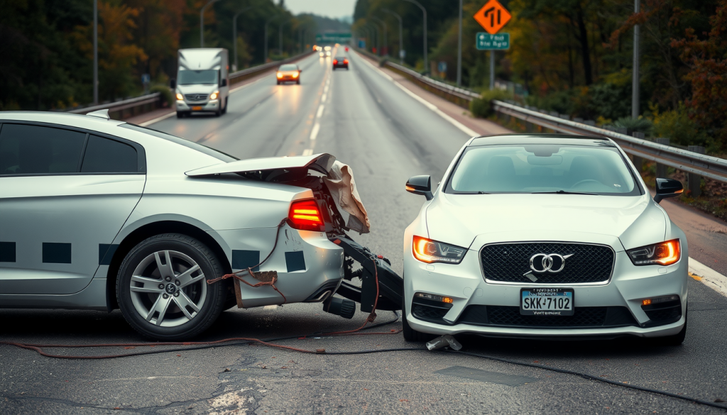 Shingletown Injury Accident Involves Pickup and SUV on S.R. 44.
