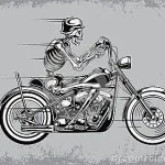 skeleton moto