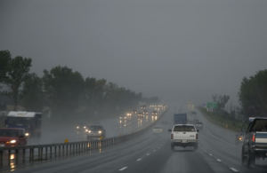 highway rain