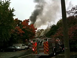 Big Rig Hits Turlock Apartment