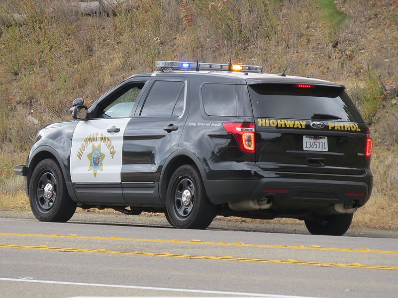 Tracy Minivan Hits CHP SUV