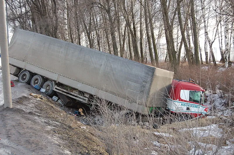 Caution is Required While Driving Near Trucks