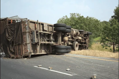 Oroville Truck Accident Damages Bridge