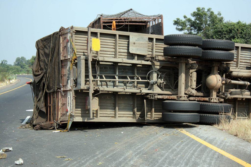 Truck Accident Causes Diesel Spill Near Manteca