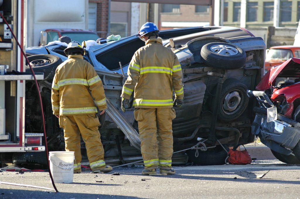 rollover accident