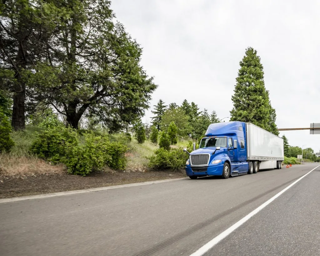 Illegally Parked Commercial Vehicles