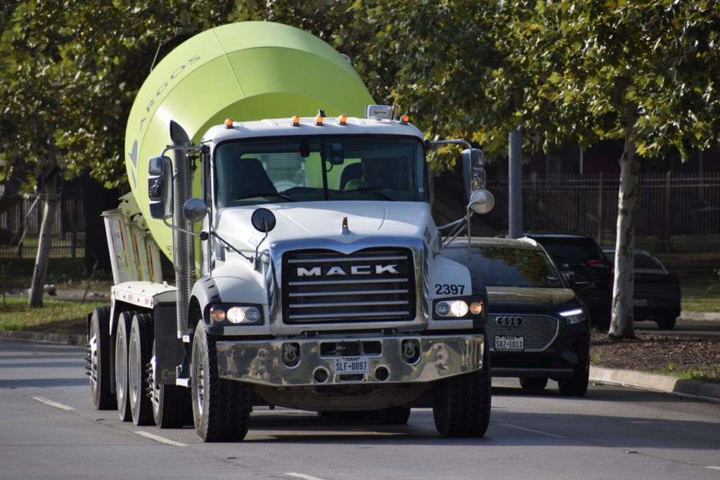 cement truck accident