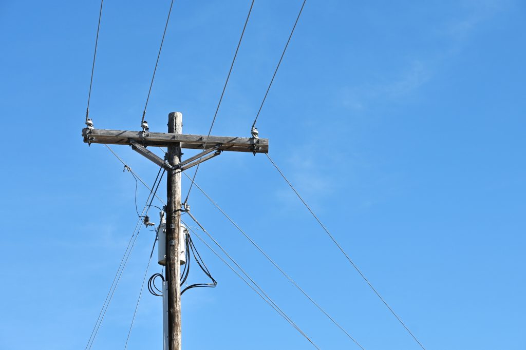utility pole accident