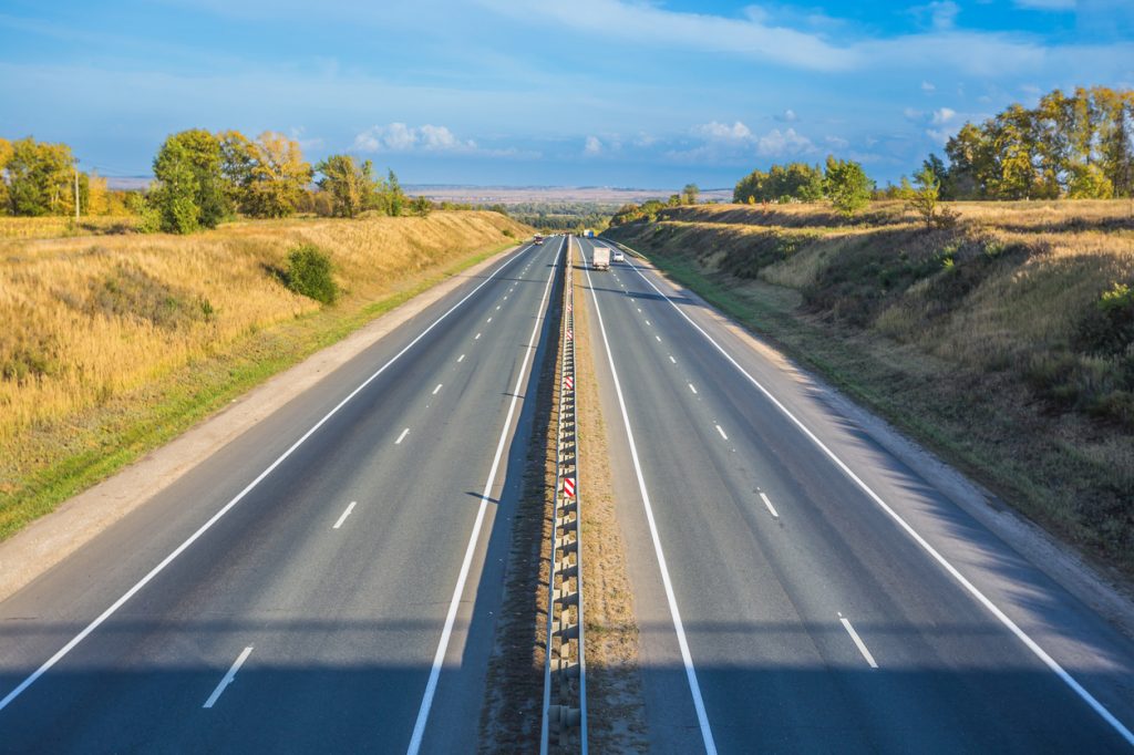 rural interstate highway accident