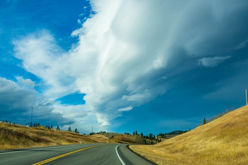 rural highway accident