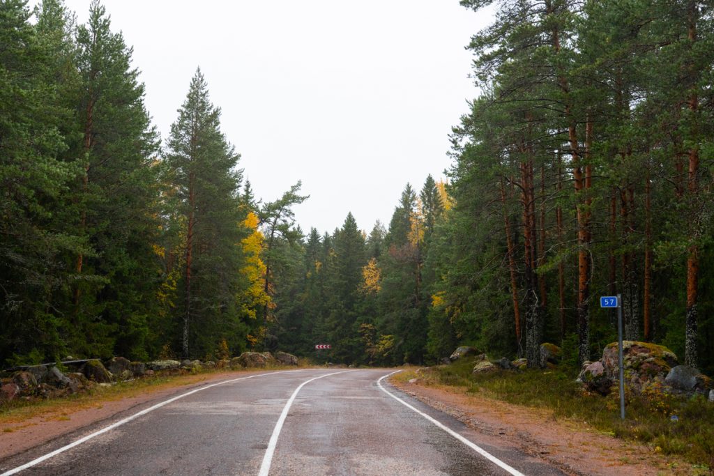 rural highway accident