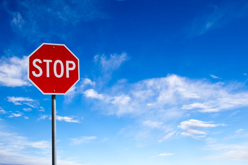 stop sign